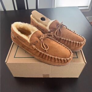 L.L. Bean Men's Wicked Good Moccasin Slippers